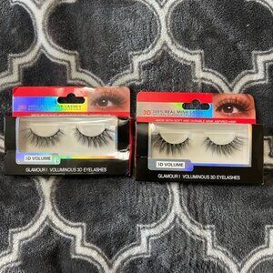 Shein 2 pairs volumized fake eyelashes